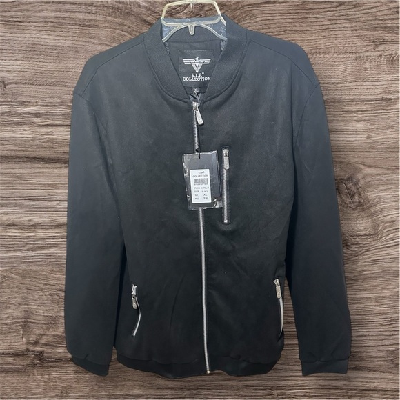 V.I.P Collection Other - V.I.P Collection Men's Black Bomber Jacket
